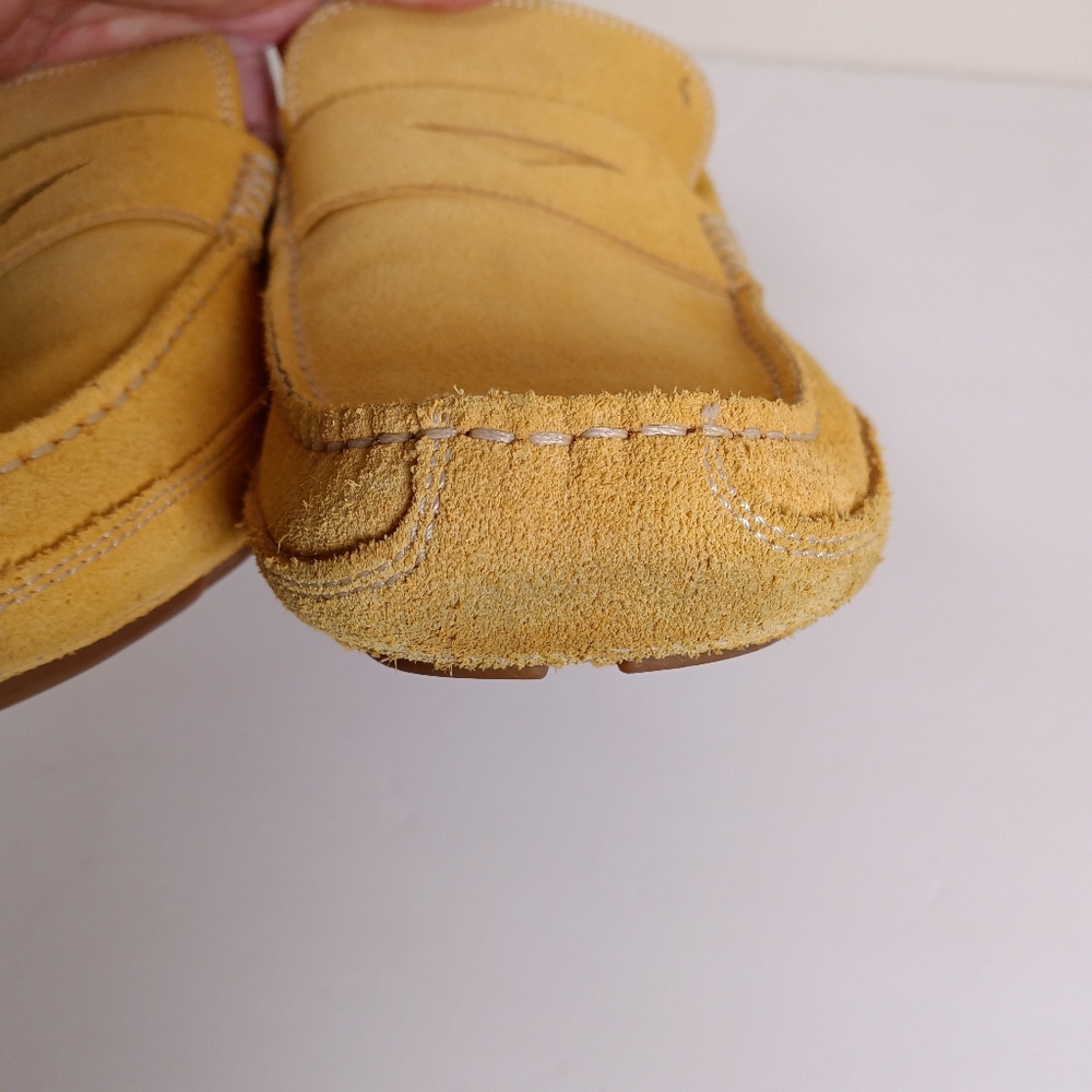 Harry's of London Yellow Suede Driving Moccasin/Penny Loafer - Picture 8 of 15